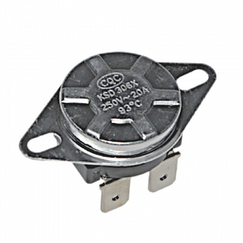 Термостат KSD306X биметаллический для водонагревателя, 2-х полюсный
