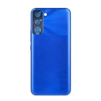 Задняя крышка Tecno POP 5 LTE (BD4) голубая