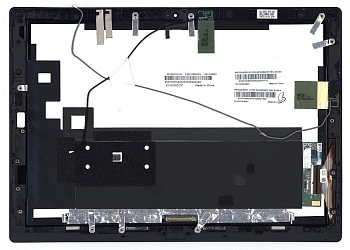 Модуль (матрица + тачскрин) для Lenovo ThinkPad X1 Tablet 1st/2nd, черный с рамкой