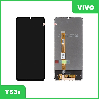 LCD дисплей для Vivo Y53s в сборе с тачскрином, 100% оригинал (черный)