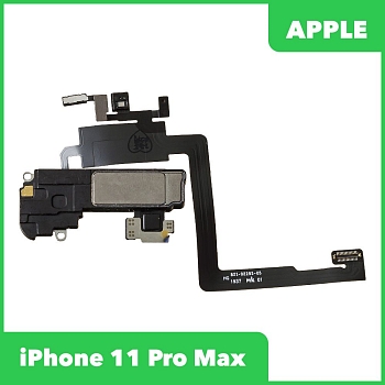 Шлейф для Apple iPhone 11 Pro Max на сенсор и микрофон