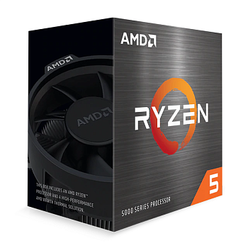 Процессор AMD Ryzen 5 5600X, Wraith Stealth Cooler AM4, 100-100000065BOX