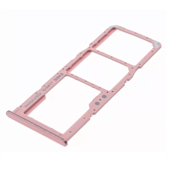 Держатель SIM Samsung A515F, A715F (A51, A71) розовый