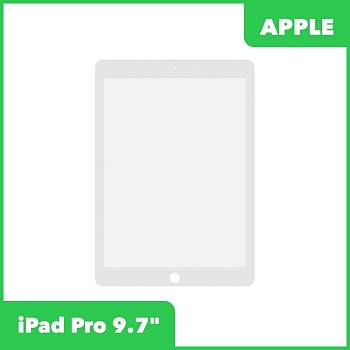 Стекло для переклейки Apple iPad Pro 9.7, белый