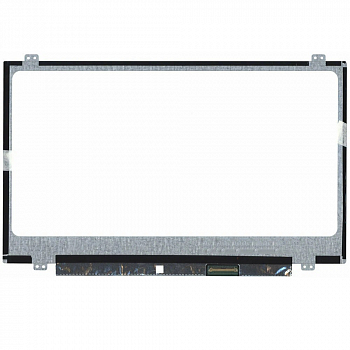 Матрица (экран) для ноутбука B140XTN03.6, 14", 1366x768, 40 pin, LED, Slim, уши вверх/вниз, глянцевая