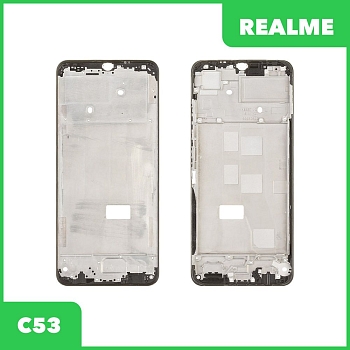 Рамка дисплея для Realme C53 (RMX3760) (черный)