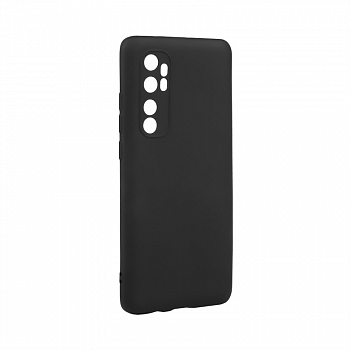 Силиконовый чехол "LP" для Xiaomi Mi Note 10 Lite TPU, черный, непрозрачный (европакет)