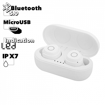 TWS Bluetooth гарнитура Joyroom JR-TL1 Bilateral TWS, белая