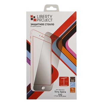 Защитное стекло "LP" для Sony Xperia XA2 с рамкой 0, 33 мм, 2, 5D 9H (ударопрочное)