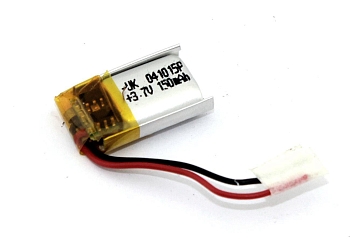 Аккумуляторная батарея Li-Pol (4x10x15мм), 2pin, 3.7В, 150мАч