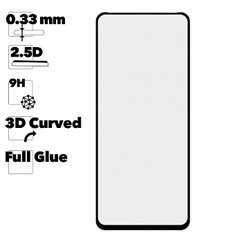 Защитное стекло IT`S ME для Tecno POVA 4 OG Full Glue (черное)