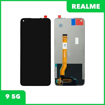 LCD дисплей для Realme 9 5G в сборе с тачскрином (черный)