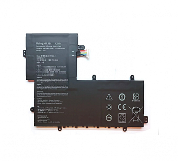 Аккумулятор (батарея) для ноутбука Asus ChromeBook C204MA (C31N1836), 11.55В, 3640мАч (оригинал)