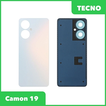Задняя крышка для Tecno Camon 19 (голубой)