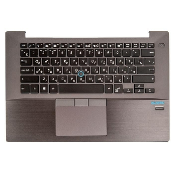 Клавиатура для ноутбука Asus BU403UA-1A с топкейсом и подсветкой, черная