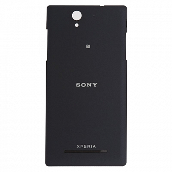 Задняя крышка корпуса для Sony Xperia C3, черная
