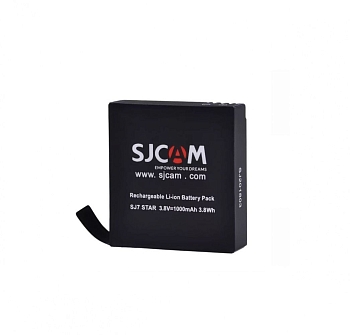 Аккумулятор для видеокамеры SJCAM SJ7 Star, 3.8В, 1000мАч