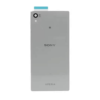 Задняя крышка Sony E6653, E6683 (Z5, Z5 Dual) серебро