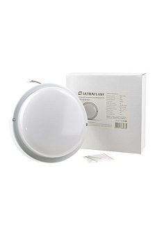 Светодиодный влагозащищенный светильник Ultraflash LBF-0318 C01 LED, 18Вт, 4000К