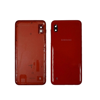 Задняя крышка Samsung A105F, DS (A10) красная
