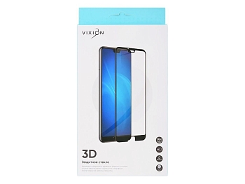 Защитное стекло 3D для Huawei Honor 10X Lite, черный (Vixion)