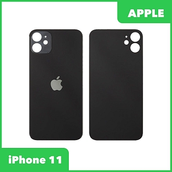 Задняя крышка корпуса для Apple iPhone 11, черная
