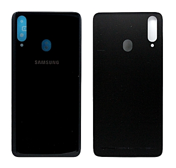 Задняя крышка Samsung A207F (A20s) черная